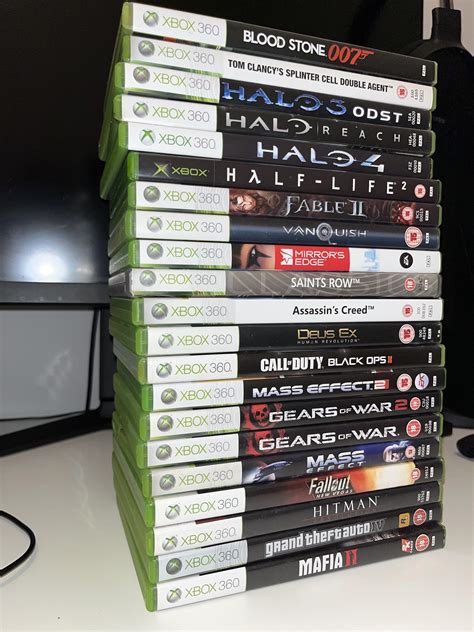 My Xbox 360 Game Collection Rxbox360
