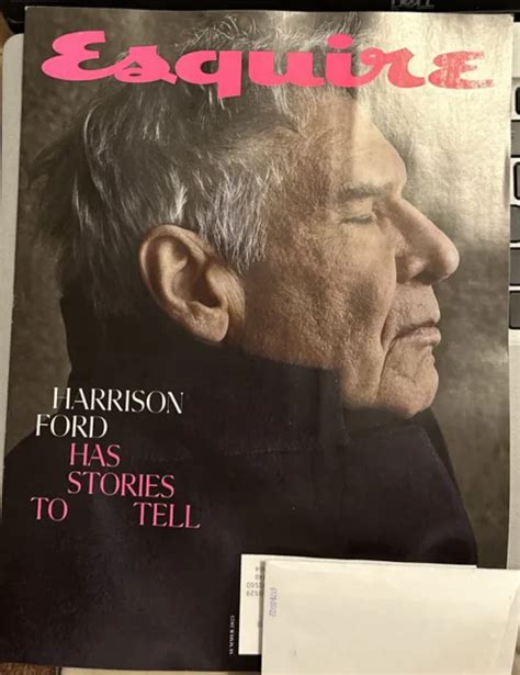 BRAND NEW ESQUIRE Magazine Summer 2023 Harrison Ford FREE SHIPPING USA