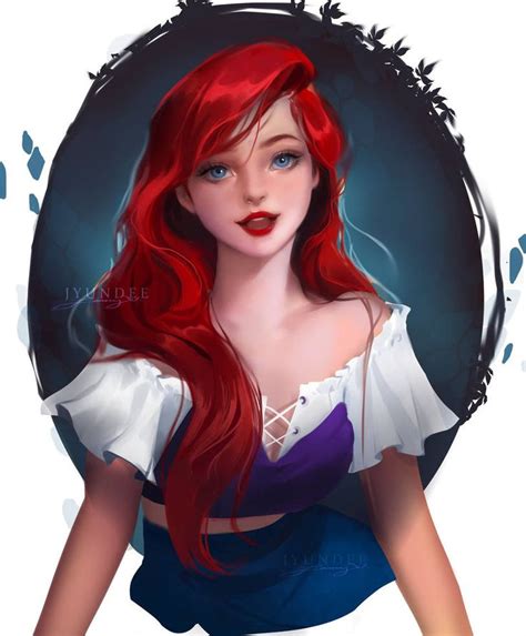 Modern Day Ariel By Jyundee On Deviantart Disney Favorites The