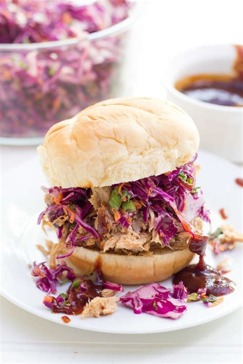 Slow Cooker Pulled Pork Sandwiches Back To Her Roots