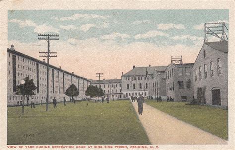 Inside Sing Sing Prison And The Mutual Welfare League Postcard History