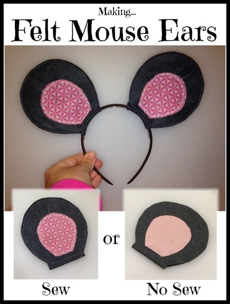 27 Mouse Ears Sewing Pattern Mufidahtampu