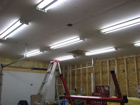 50 Garage Lighting Ideas For Men Cool Ceiling Fixture Designs