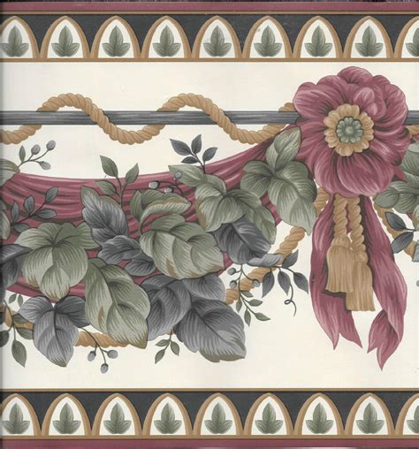 Free Download Victorian Architectural Leaf On Drapery Swag 30 Feet