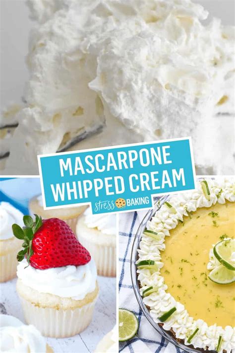 This Stabilized Mascarpone Frosting Is The Perfect Whipped Cream