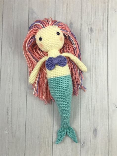 Stuffed Mermaid Mermaid Doll Pattern Little Mermaid Doll Mermaid Doll