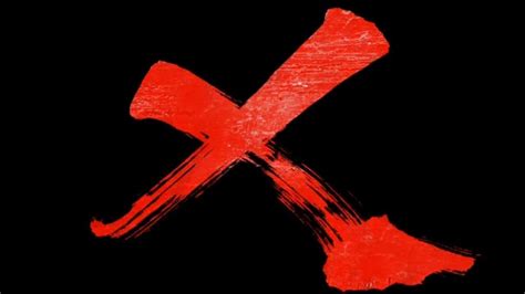 Cool Red X Logo Logodix