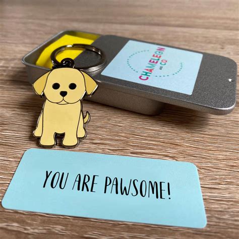 Positive Message Friendship Keyring T By Chameleon And Co