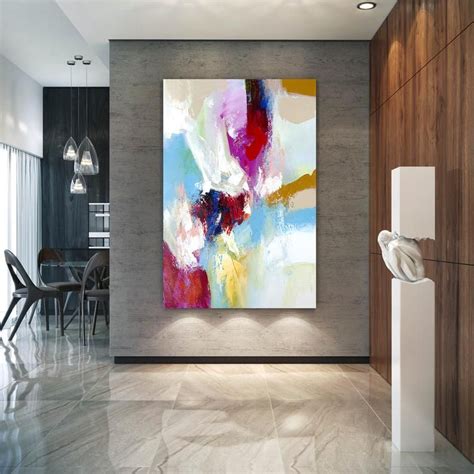 Extra Large Wall Art On Canvas Original Abstract Paintings Etsy