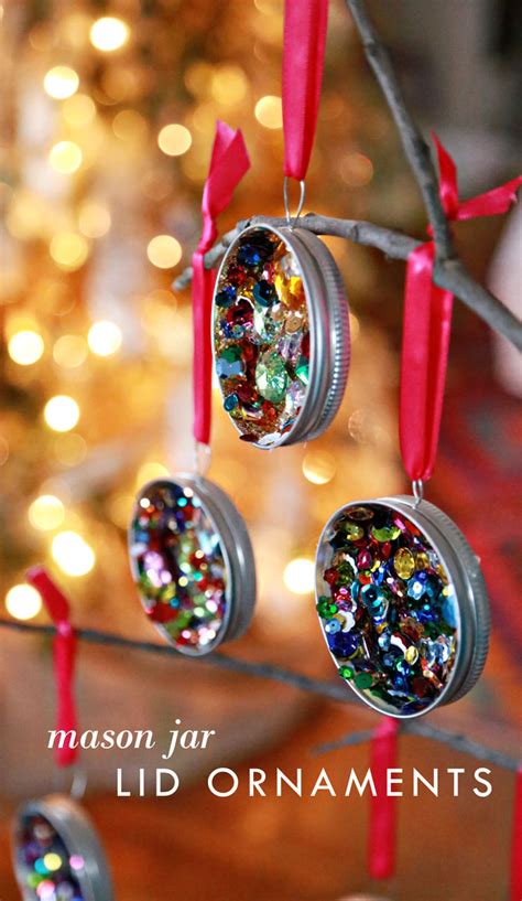 25 Mason Jar Christmas Ornaments Yesterday On Tuesday