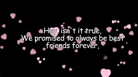 Best Friends Forever - KSM (With Lyrics) - YouTube
