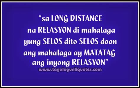 Tagalog Long Distance Relationship Quotes Quotesgram