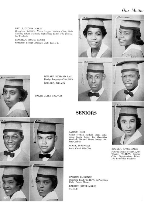 The Bumblebee Yearbook Of Lincoln High School 1960 Page 104 The Portal To Texas History