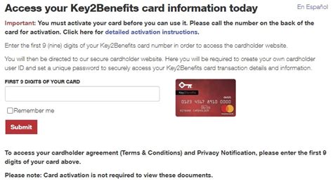 We've also explained how you can check your balance. How to activate Key2Benefits debit card | AppDrum