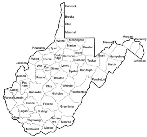 File:map of virginia highlighting floyd county.svg: West Virginia