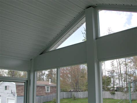 Soffit panels are similar to vertical siding. Halifax Screened Porch | Archadeck Outdoor Living