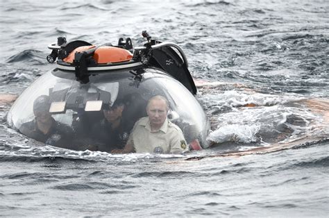 Putin Rides To Bottom Of Black Sea