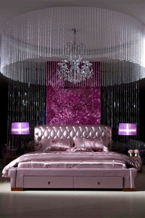 In interior design, it always gives out a sophisticated vibe and brings out the luxury in a bedroom. Luxury purple bedroom | Interior Design Ideas | AVSO.ORG