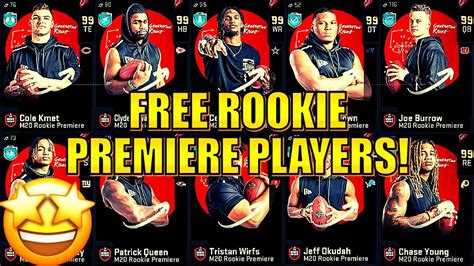 Maybe you would like to learn more about one of these? Madden 20 Ultimate Team - Get Your FREE Rookie Premiere Player Today! - YouTube