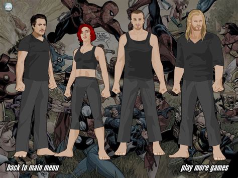 The Avengers Dress Up Game Free Download