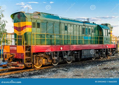 Soviet Diesel Locomotive Stock Photo Image Of Transport 33923452