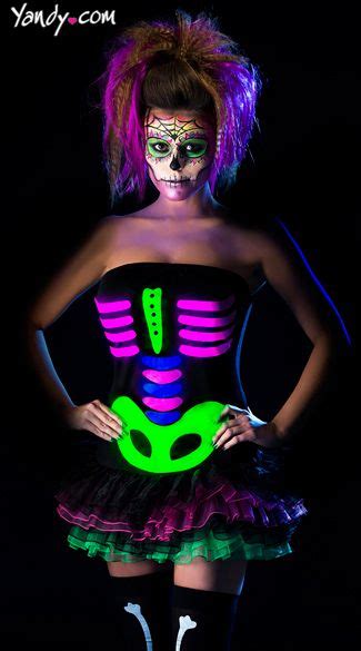Glow In The Dark Skelton Costume