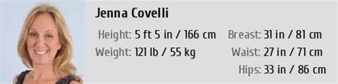 Jenna Covelli Height Weight Size Body Measurements Biography Wiki Age