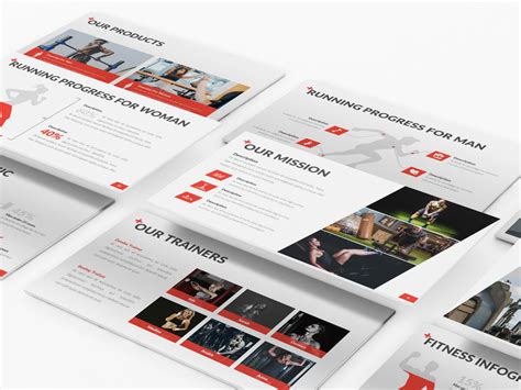 Gym And Fitness Powerpoint Template By Slidefactory On Dribbble