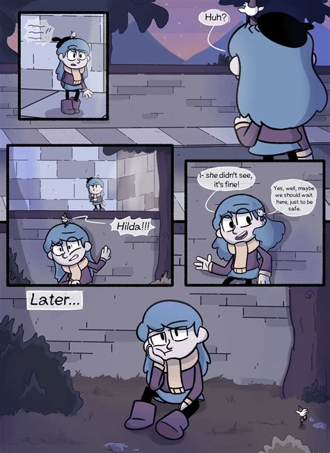 pages 8 and 9 of my hilda fancomic r hildatheseries