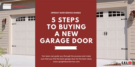 5 Steps To Buying A New Garage Door Upright Door Service