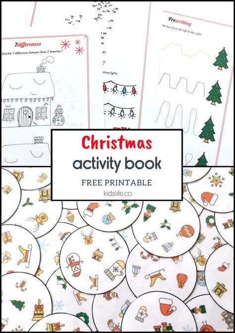 A So Much Fun Christmas Activity Book Free Printable Kidslife