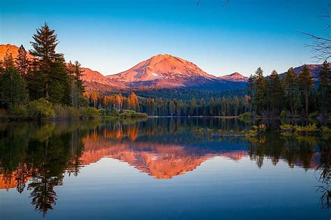 Manzanita Lake California Worldatlas