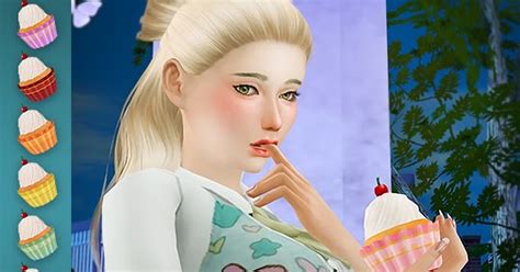 Soloriya Cupcake Pose Accessory Sims 4
