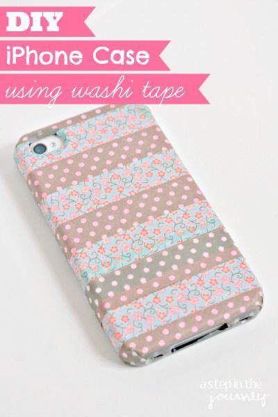 Diy Iphone Case Using Washi Tape Wallpaper Shelves Ipad Wallpaper Diy