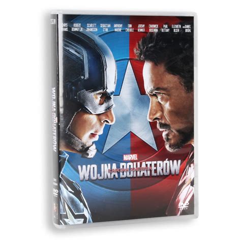 Wojna bohaterów to jeden z najpoważniejszych i najmroczniejszych filmów marvela; Kapitan Ameryka: Wojna bohaterów (DVD) - Russo Anthony ...