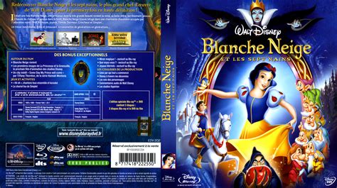 Jaquette Dvd De Blanche Neige Et Les Sept Nains Blu Ray Cinéma Passion