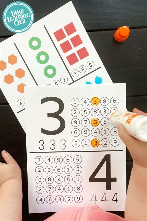 Number Hunt Number Recognition Activity For Toddlers Little Learning