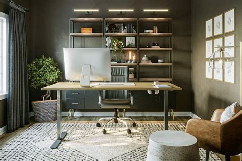 22 Stunning Home Office Inspiration For A Stylishly Productive Space Decorilla Online Interior