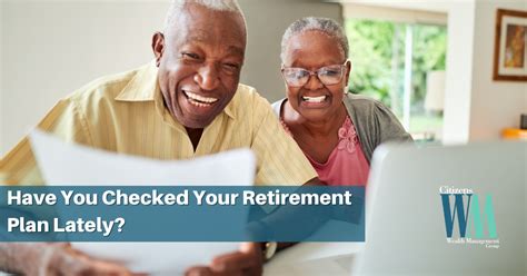 Have You Checked Your Retirement Plan Lately Citizens Wealth