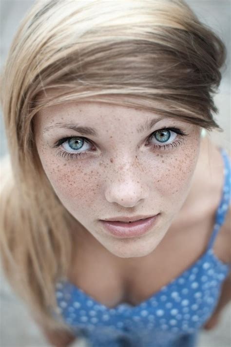 Blue Eyes And Freckles Imgur Beautiful Freckles Beautiful Eyes Most