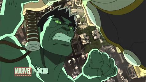 Avengers Assemble Thor Vs Hulk Youtube