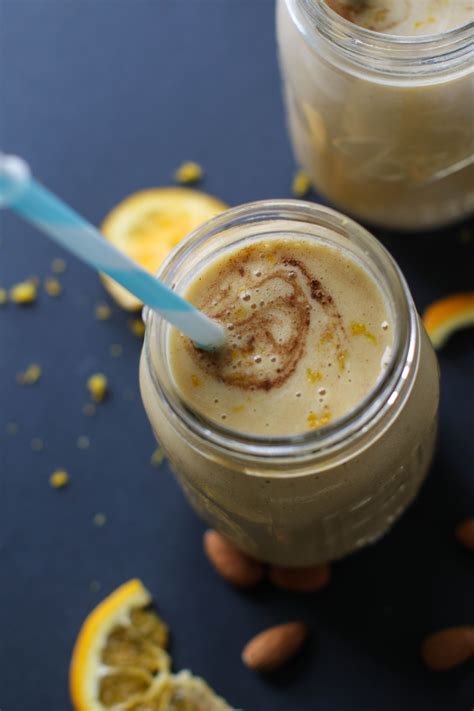 Spiced Orange Almond Protein Shakes | Recipe | Protein shakes, Shakes 