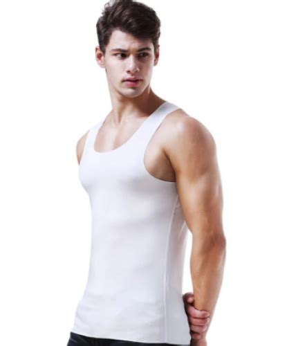 Fitness Undershirts High Quality Elastic Basic O Neck Sleeveless Male