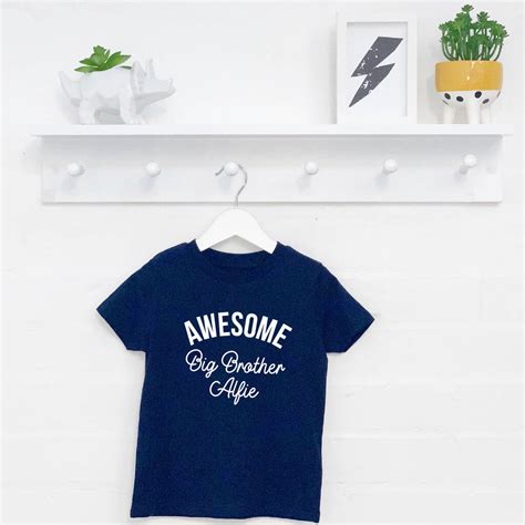 Awesome Big Brother Personalised T Shirt By Lovetree Design