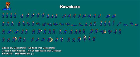 Kuwabara Jus Sprite Sheet By Degue 1297 On Deviantart