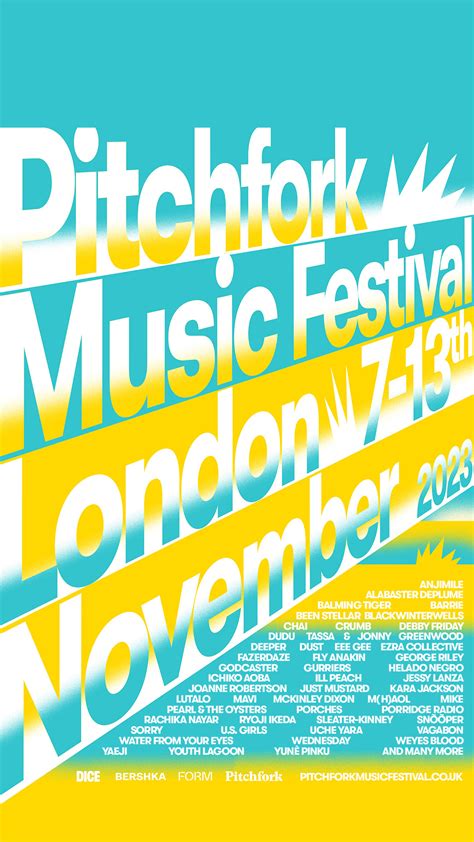 Pitchfork Music Festival London Announces Second Wave Of Acts For Third