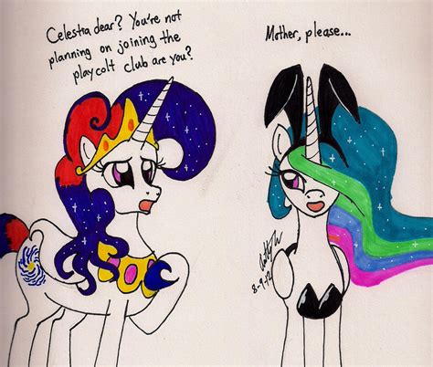 Celestia And Her Mother By Newyorkx3 On Deviantart
