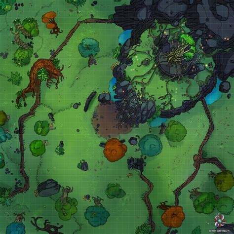Enchanted Forest Public Dr Mapzo On Patreon Environment Map Forest