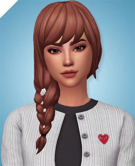 The Sims 4 Hair Custom Content Brooklynrewa