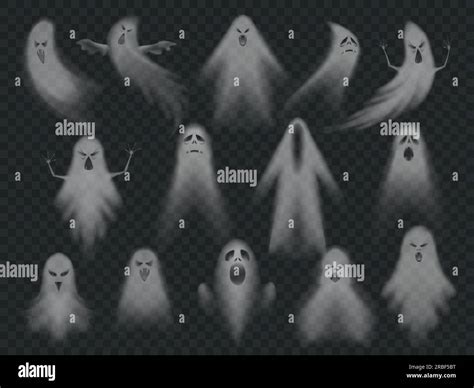 Transparent Ghost Horror Spooky Ghosts Halloween Night Ghostly Ghoul